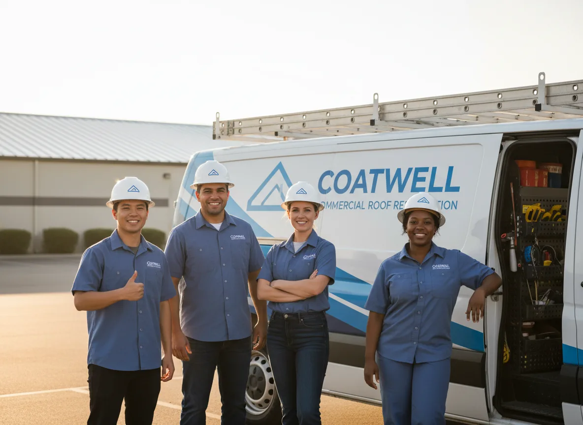 Commercial roof coating company in Cainsville, MO